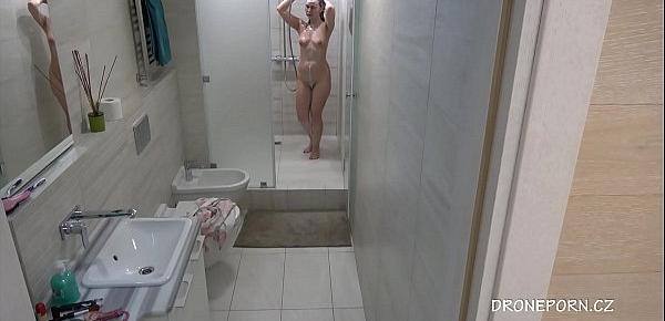  Adela in the shower